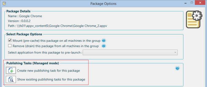Package Options