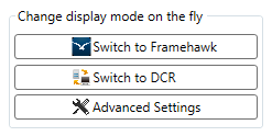 Change display mode on the fly